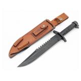 IMAX Master Survival Bowie Knife w/ Sheath