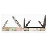 FDW Parker & Unknown Brand Mother of Pearl Folding