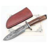 2001 Craig Steketee Stek Knives Damascus Spear Poi