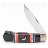 Queen Cutlery Brian Yellowhorse Natural Stone Jumb