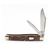 Remington Jigged Bone Long Pull Texas Jack Knife
