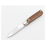 Makinox Jigged Bone Leverlock Switchblade Knife