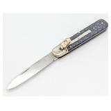 Boker Tree Brand Rough Black Leverlock Switchblade
