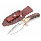 Randall Model 19 Stag Bushmaster w/ Sheath