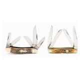 Remington & Colt Stag & Jigged Bone Sowbelly