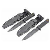 (2) Cold Steel SRK Drop Point Tactical Hunter w/ S