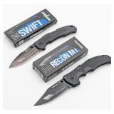 NIB Cold Steel Swift & Recon M1 Folding Knives
