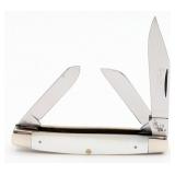 1978 Queen Cutlery Co. Mother of Pearl Stockman #5