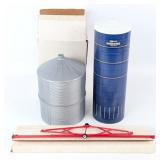 Standi Toy Grain Bin, Grain Auger, and AO Smith Ha