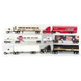 (6) 1/64 Ertl, Penjoy, and SpecCast Semi Trucks an