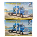 (2) 1/24 Italeri Peterbilt 378 U.S. Conventional T