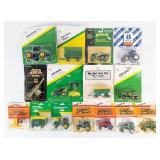 1/64 Ertl Tractors and Implemets