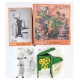 Ertl John Deere Antique Corn Sheller & DeLaval Cre