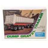 1/25 Ertl Dump Gravel Trailer Model Kit - Sealed