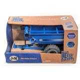 1/16 Ertl Big Farm J&M Grain Cart - Blue