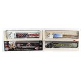1/64 Ertl & SpecCast Semi Trucks with Trailers
