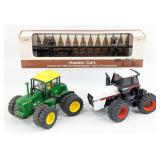 1/32 Ertl John Deere 7020, Case 4894, and Header C