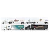 (4) 1/64 Ertl Pulling Tractor Semi Trucks and Trai