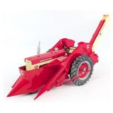 1/16 Ertl Farmall 460 Tractor with Mounted 2-Row C