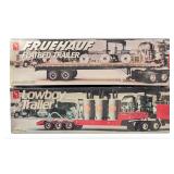 1/25 AMT Lowboy Trailer and Fruehauf Flatbed Trail