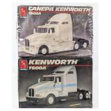 1/25 AMT Kenworth T600A and Canepa Kenworth T600A