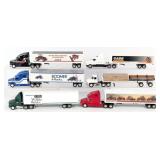 (6) 1/64 Ertl, Penjoy, and SpecCast Semi Trucks an