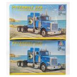 (2) 1/24 Italeri Peterbilt 378 U.S. Conventional S
