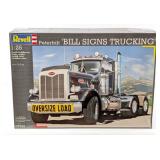 1/25 Revell Peterbilt Bill Signs Trucking Semi Mod
