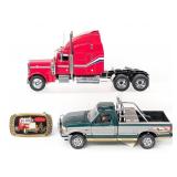 Franklin Mint 1/24 1996 Ford F-150 and 1/32 Peterb