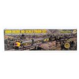 Athearn John Deere HO Scale Train Set with Pewter