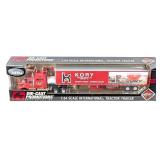 1/64 DCP Kory Farm Equipment Semi Truck and Traile