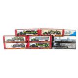 (8) 1/87 HO Scale John Deere, Case IH, and Volvo S