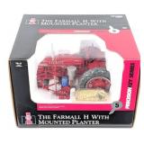 1/16 Ertl Farmall H Tractor with Mounted Planter P