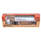 1/64 DCP Freightliner Cabover Semi Truck with Trai