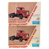 (2) 1/25 Ertl International Paystar 5000 Semi Truc