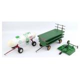 1/16 Anhydrous Ammonia Tank, Rotary Cutter, and Ha