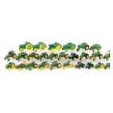 (25) John Deere Tractor Christmas Ornaments