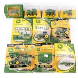 1/64 Ertl John Deere Tractors and Implements