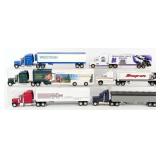 (6) 1/64 Ertl, Penjoy, and SpecCast Semi Trucks