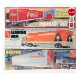 1/25 AMT Watkins Reefer, Coca-Cola Fruehauf, & All