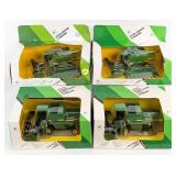 (2) 1/50 Ertl John Deere 4425 Combine & (2) 1/64 J