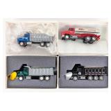 (4) 1/64 Penjoy Mack Trucks