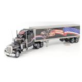 1/32 Franklin Mint Peterbilt Model 379 and Refrige