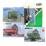 1/64 Unverferth Brent Grain Carts and Scale Models