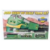 Athearn HO Scale John Deere Train Set with 330 Tra