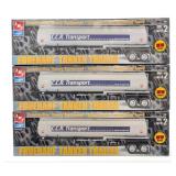 (3) 1/25 AMT / Ertl Fruehauf Tanker Trailer Model