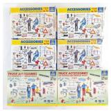 (6) 1/24 Italeri Truck Accessories Model Kits