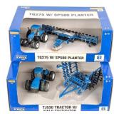 1/64 Ertl New Holland TJ530 with Cultivator & TG27