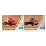 (2) 1/25 Ertl International Paystar 5000 Semi Truc