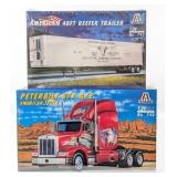 1/24 Italeri Peterbilt 377 and American 48FT Reefe
